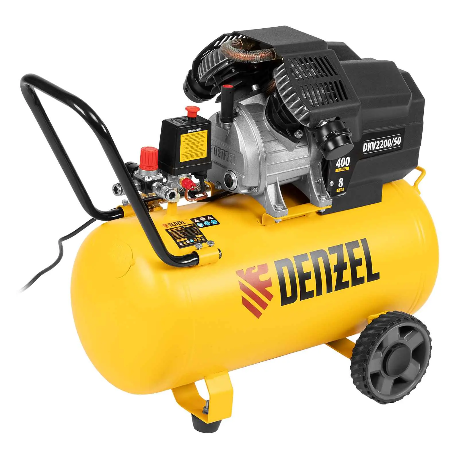Компрессор воздушный Denzel DKV2200/50