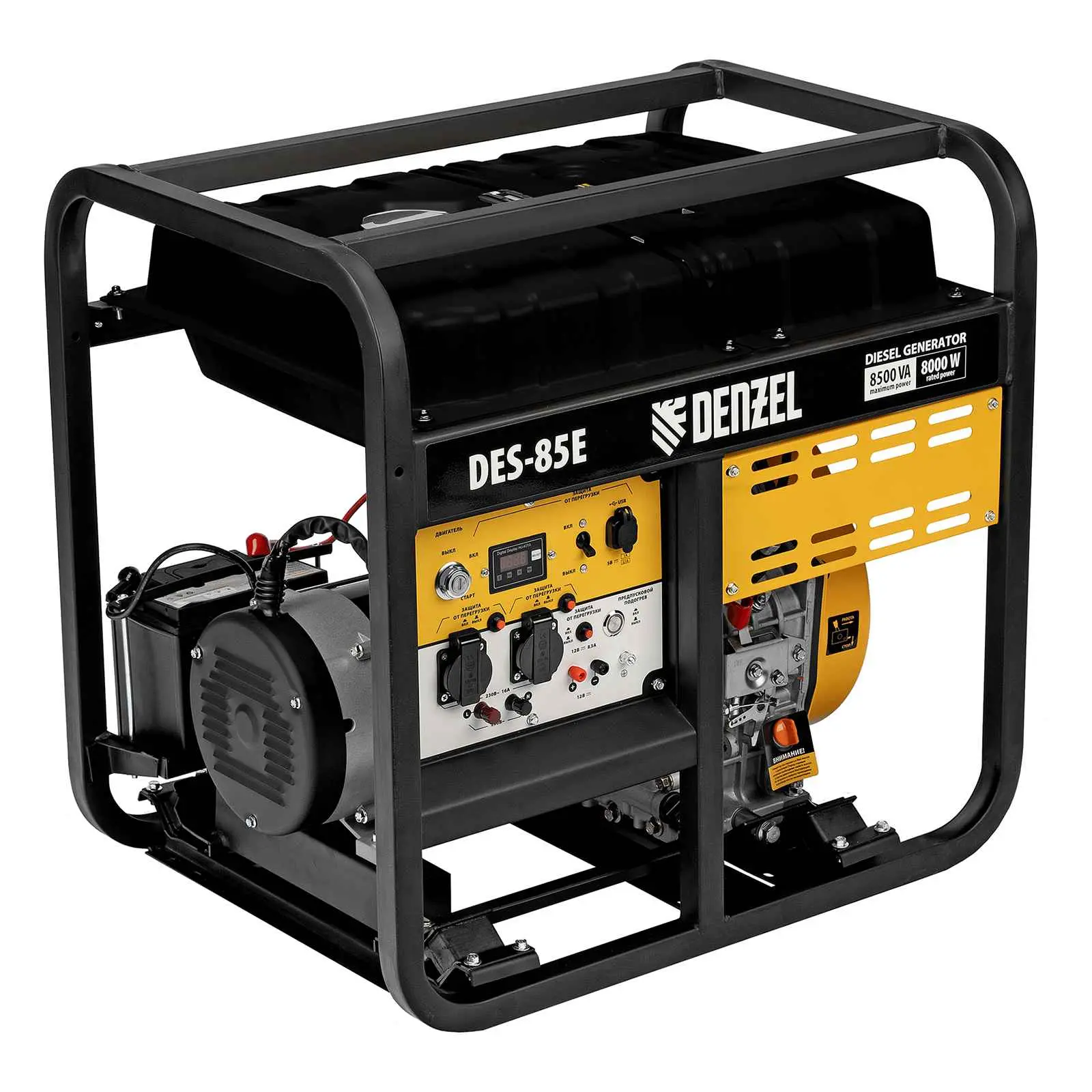 Генератор дизельный Denzel DES-85E