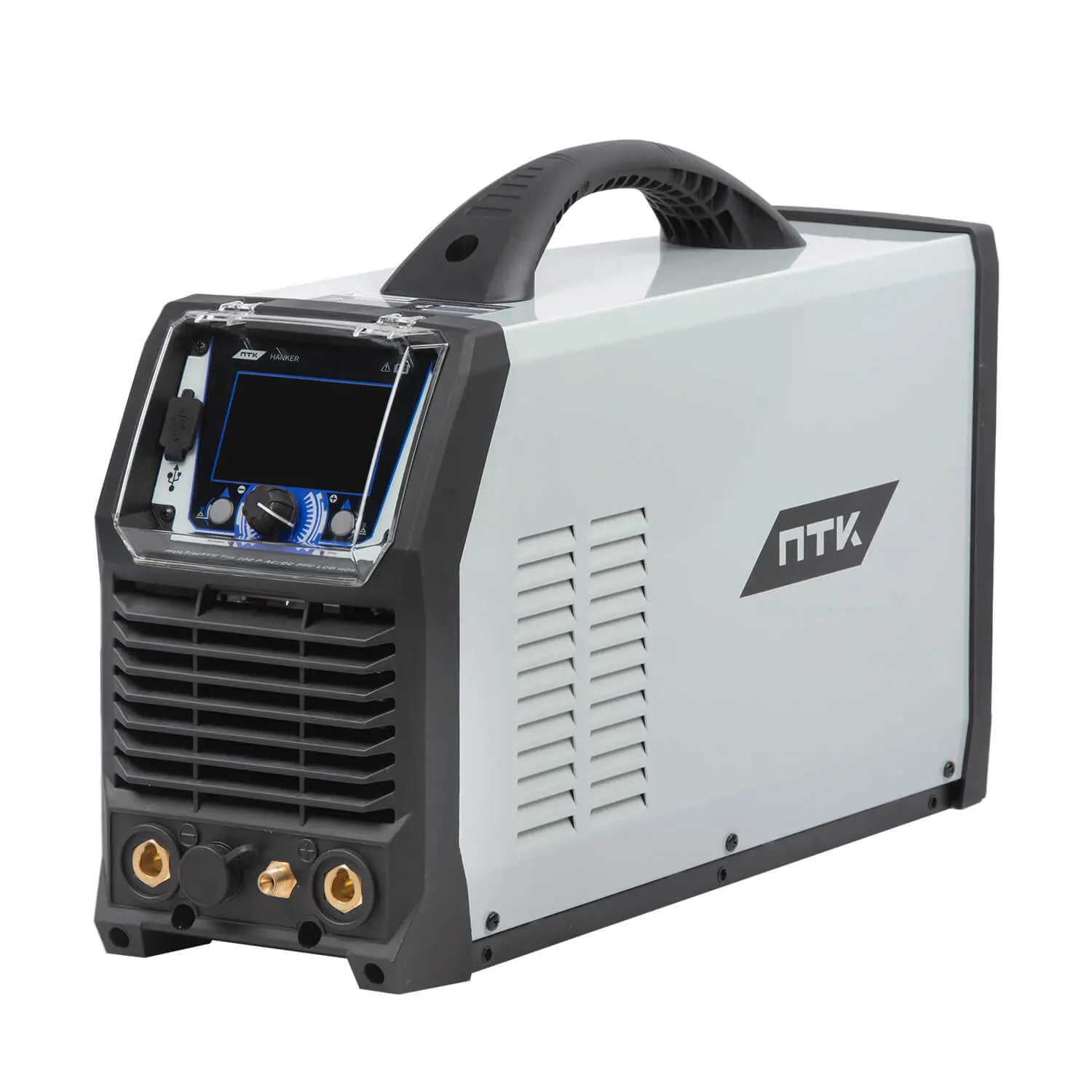 Аппарат инверторный аргонодуговой сварки ПТК HANKER MULTIWAVE TIG 200 P AC/DC PFC LCD H05