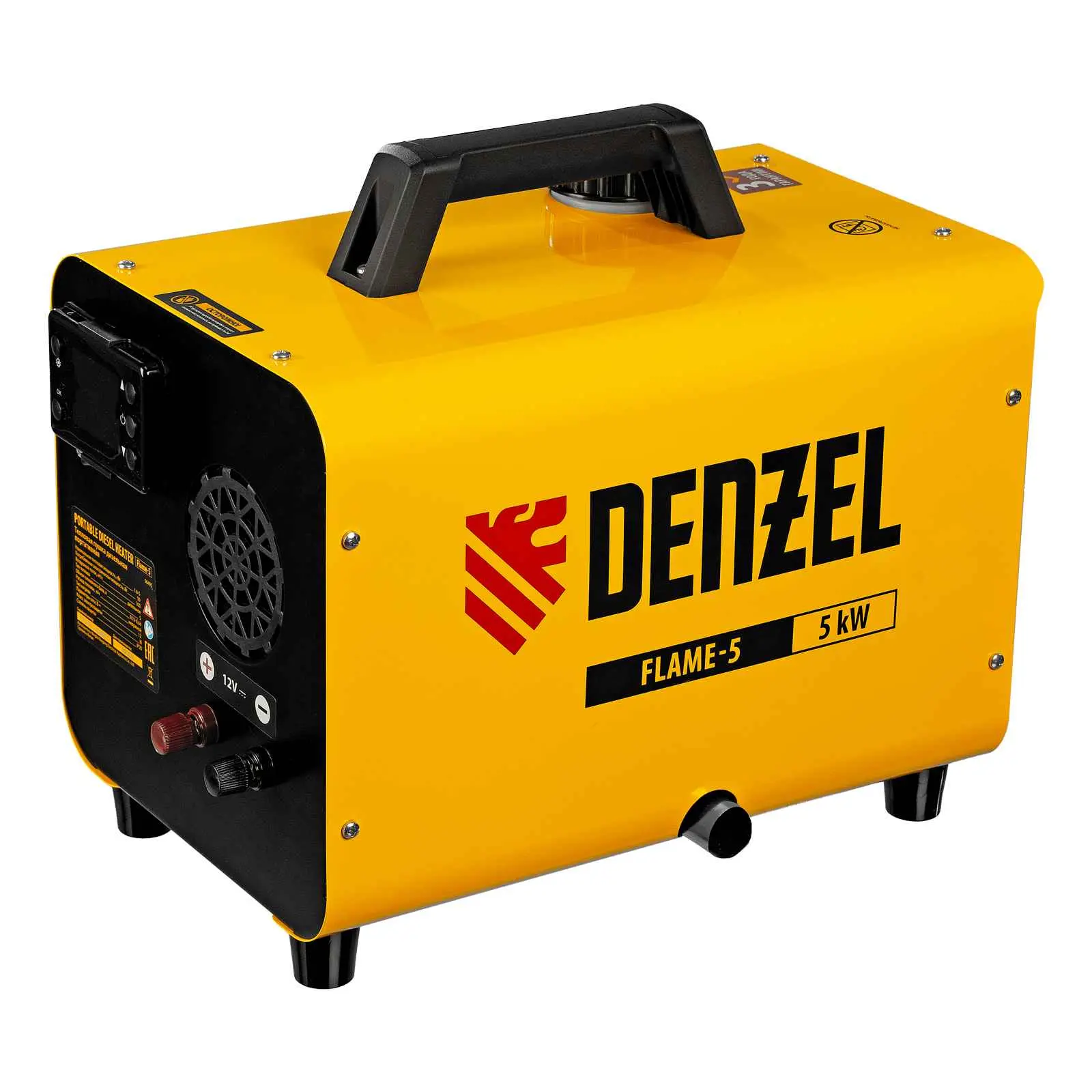 Дизельная тепловая портативная пушка Denzel Flame-5