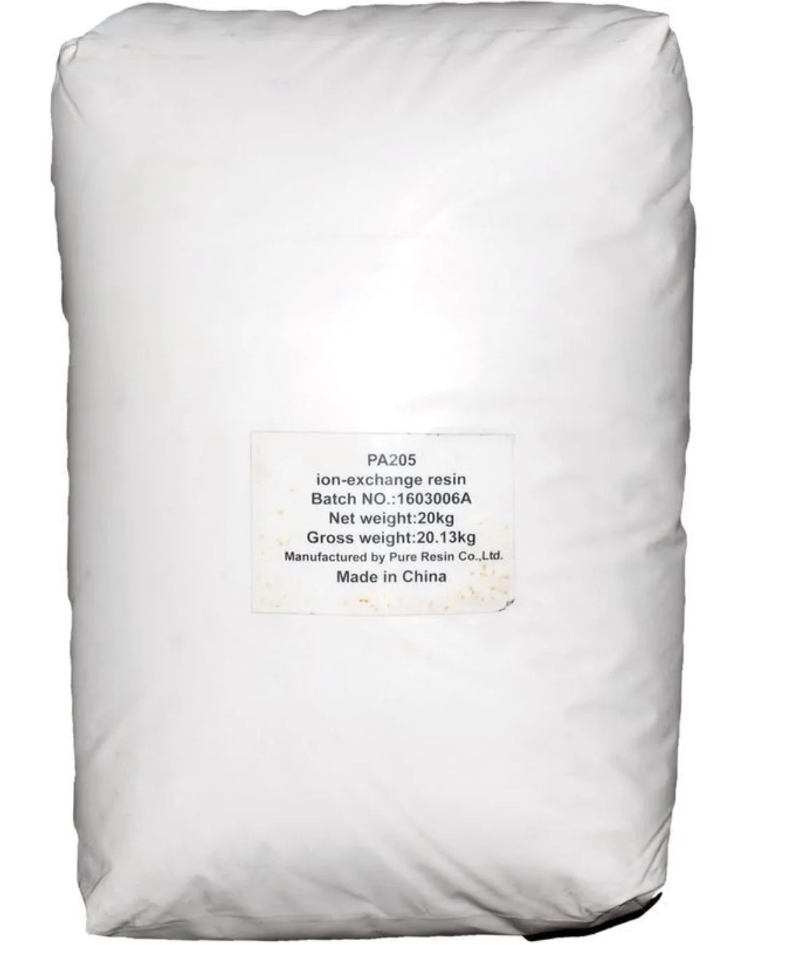 Смола ионообменная РА205