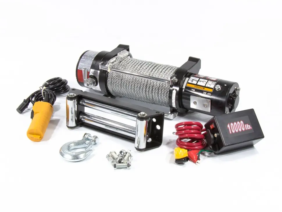 Лебедка автомобильная электрическая Denzel