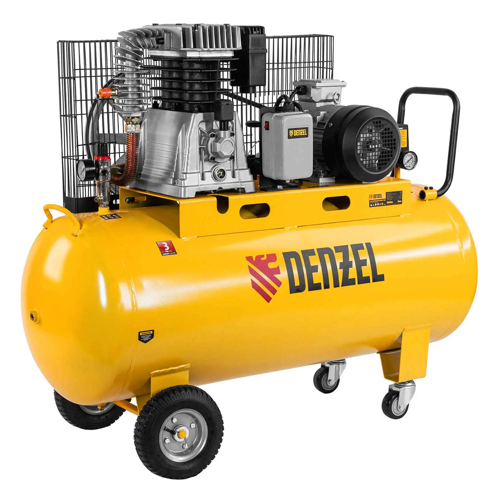 Компрессор воздушный Denzel BCI4000-T/200